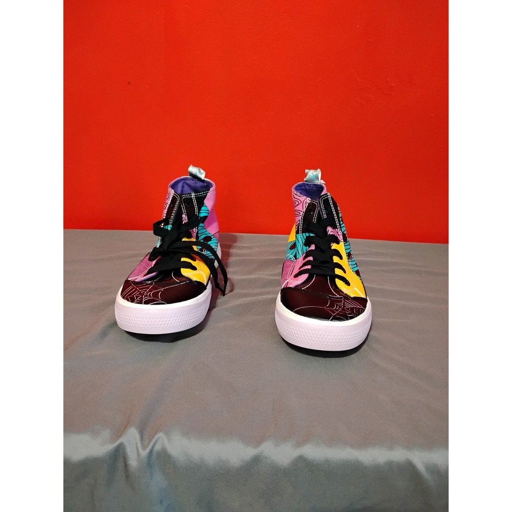 Women's Disney Nightmare Before Christmas High Top Lace Up Sneakers Size 6.5